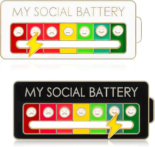 MOODSHIFT™ – Social Battery Slider Pin